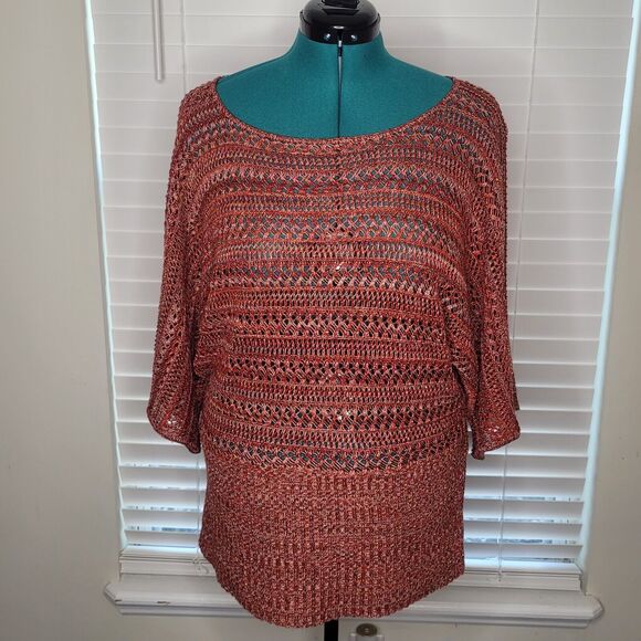 Lane Bryant Boho Bohemian Kokomo Dolman Sleeve Top Size‎ 18/20 - Picture 1 of 6